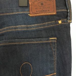 Lucky Jeans Dark Wash Sophia Boot Cut Size 14 NWOT